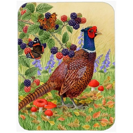 Carolines Treasures ASA2121LCB Pheasant Glass Cutting Board; Large